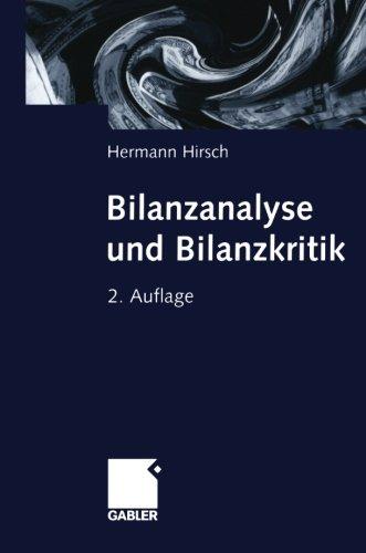 Bilanzanalyse und Bilanzkritik.