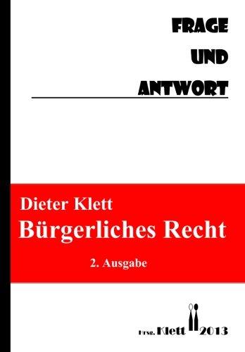 B&Uuml;rgerliches Recht Frage und Antwort: Fragenkatalog