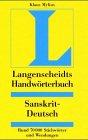 Langenscheidts Handwörterbuch, Sanskrit-Deutsch