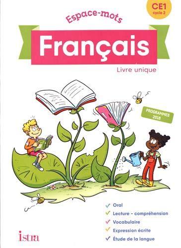 Espace-Mots Français CE1 - Livre élève - Ed. 2020: Livre unique