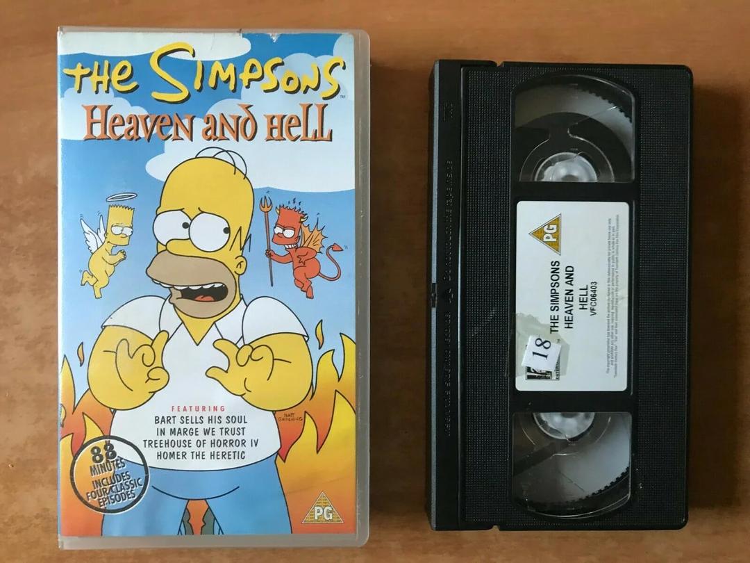 Simpsons - Heaven & Hell [UK-Import] [VHS]