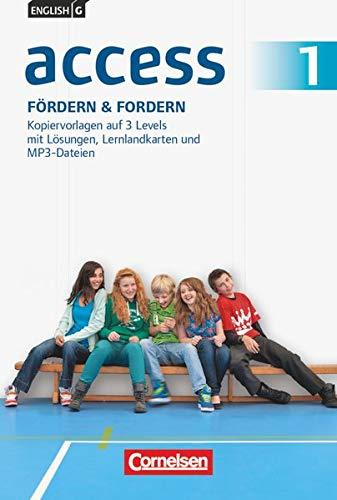 English G Access - Allgemeine Ausgabe: Band 1: 5. Schuljahr - Fördern & Fordern: Fördermaterialien auf CD-ROM. Inhaltlich identisch mit 033045-4