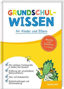 Grundschulwissen für Kinder und Eltern: Mathe und Deutsch 1.–4. Klasse