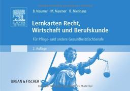 Lernkarten Recht, Wirtschaft und Berufskunde: Für Pflege- und andere Gesundheitsfachberufe