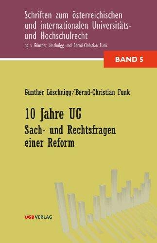 10 Jahre UG: Sach- und Rechtsfragen einer Reform