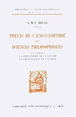 Précis de l'encyclopédie des sciences philosophiques