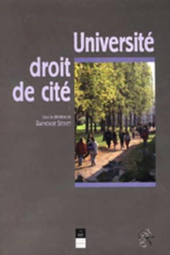 Université, droit de cité