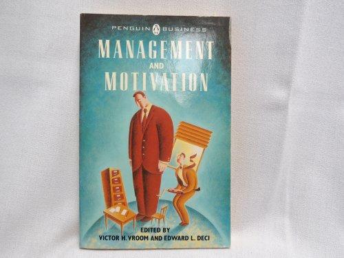 Management And Motivation: Selected Readings