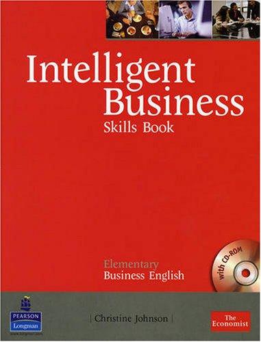 Intelligent Business Elementary Skills Book (with CD-ROM)