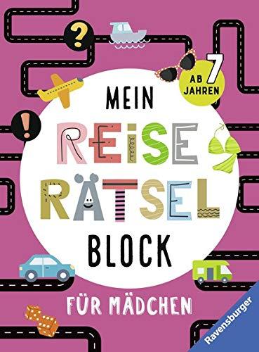 Mein Reise-Rätselblock für Mädchen