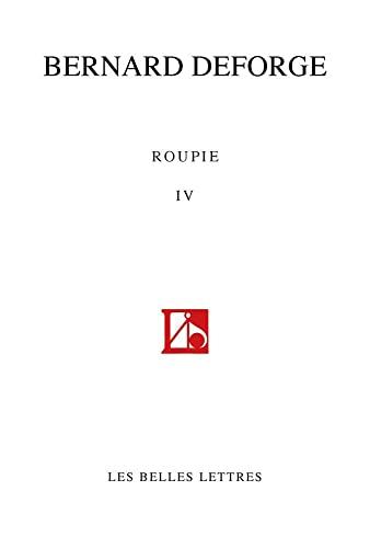 Roupie. Vol. 4. Sonnets 2012-2016