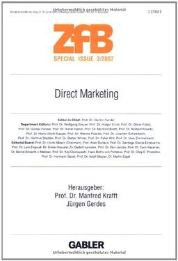 Direct Marketing (ZfB Special Issue)