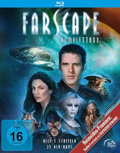 Farscape - Verschollen im All: Komplettbox (Alle 5 Staffeln mit deutscher Synchro) [Blu-ray]