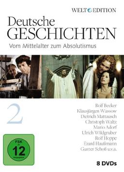 Deutsche Geschichten 2: Vom Mittelalter zum Absolutismus / WELT-Edition [8 DVDs]