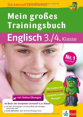 Mein großes Trainingsbuch Englisch 3./4. Klasse: Alles für die 3. und 4. Klasse