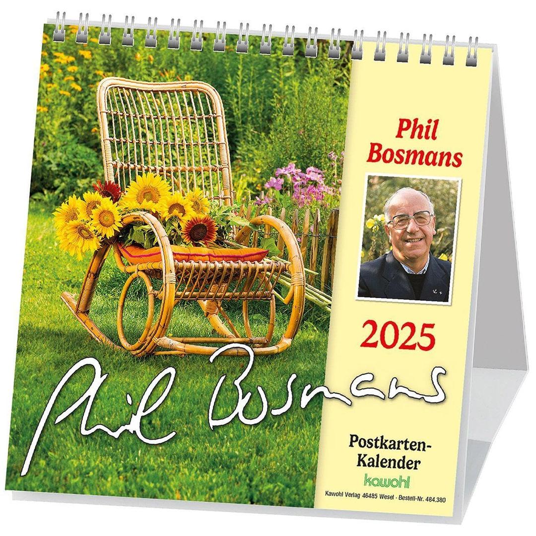 Phil Bosmans Postkartenkalender 2025: Postkartenkalender mit Texten von Pater Phil Bosmans