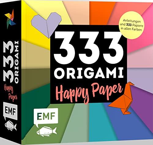 333 Origami – Happy Paper: Anleitungen und 333 Papiere in allen Farben