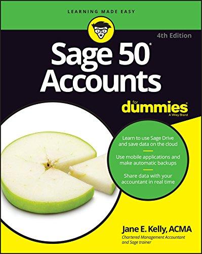 Sage 50 Accounts For Dummies: UK Edition