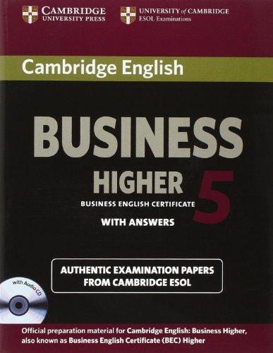 Cambridge BEC / Higher Student's Book Pack 5 (Student's Book with answers and Audio CD)