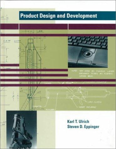 Product Design and Development