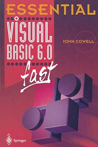 Essential Visual Basic 6.0 fast (Essential Series)