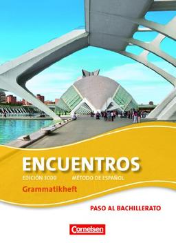 Encuentros - 3. Fremdsprache - Edición 3000: Paso al bachillerato - Grammatikheft