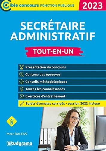 Secrétaire administratif : tout-en-un, cat. B : 2023