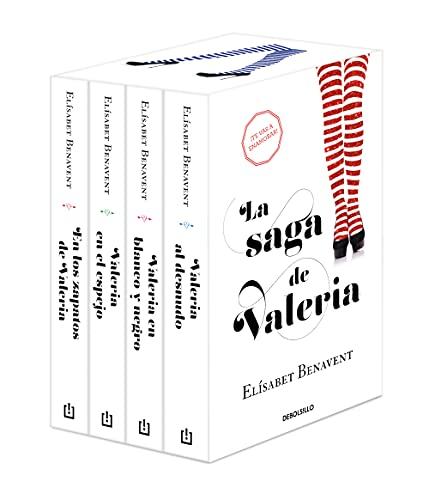 La saga de Valeria (edición pack): En los zapatos de Valeria | Valeria en el espejo | Valeria en blanco y negro | Valeria al desnudo (Best Seller)