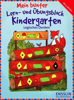 Mein bunter Lern- und Übungsblock Kindergarten - Logisches Denken