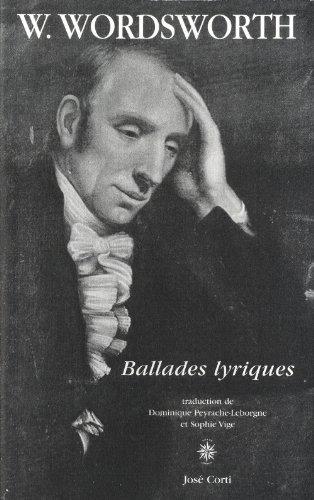 Ballades lyriques. Ode, pressentiments d'immortalité