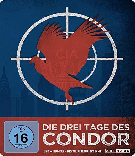 Die drei Tage des Condor / Limited Steelbook Edition (4K Ultra HD) (+ Blu-ray 2D)