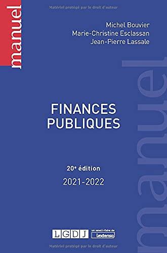 Finances publiques : 2021-2022