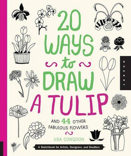 20 ways to Draw a Tulip