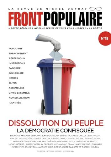 Front populaire, n° 18. Dissolution du peuple : la démocratie confisquée