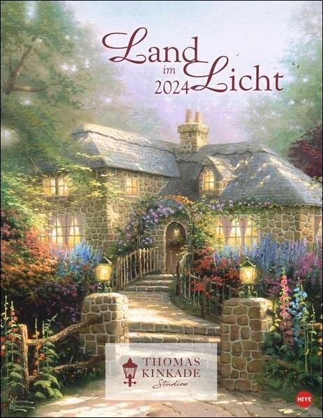 Thomas Kinkade: Land im Licht Kalender 2024