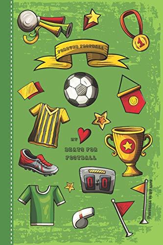 Tagebuch für Fussball - Kinder: Positivtagebuch zum Ausfüllen für Jungs und Mädchen - durch Achtsamkeit einen positiven Lebensstil entwickeln - Geschenk Fussballfan – für 4 Monate im Fussball Design