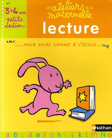 Lecture, petite section 3-4 ans : pour faire comme à l'école