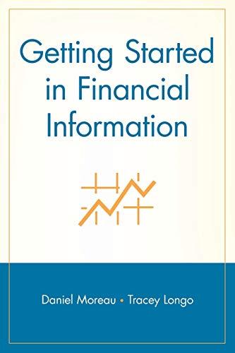 Getting Started in Financial Information