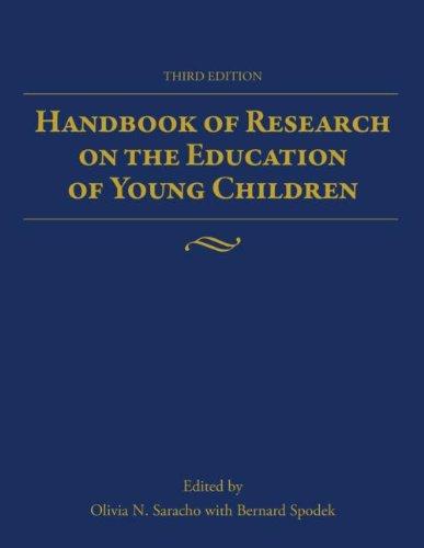 Handbook of Research on the Education of Young Children