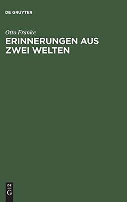 Erinnerungen aus zwei Welten: Randglossen zur eigenen Lebensgeschichte