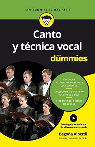 Canto y técnica vocal para dummies