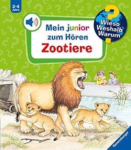 Zootiere (Wieso? Weshalb? Warum? Mein junior zum Hören (Soundbuch), Band 3)