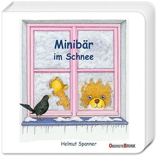 Minibär im Schnee