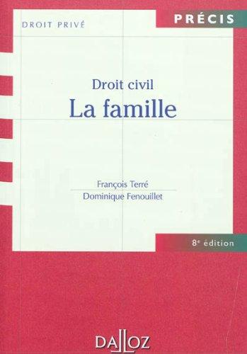 Droit civil : la famille : 2011