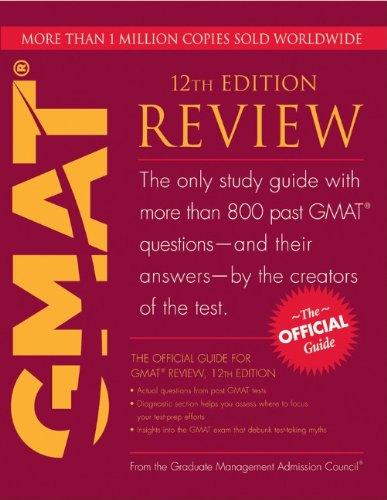 The Official Guide for GMAT Review