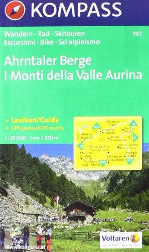 Ahrntaler Berge/I Monti della Valle Aurina: Wandern / Rad / Skitouren. Carta escursioni / bike / sci alpinismo. GPS-genau. 1:25.000