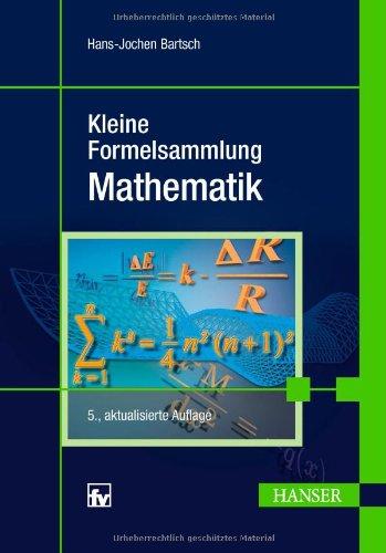 Kleine Formelsammlung Mathematik