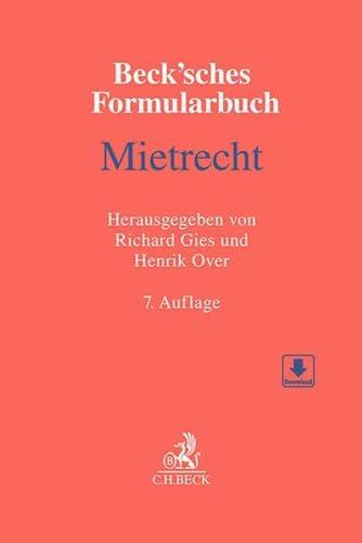 Beck'sches Formularbuch Mietrecht