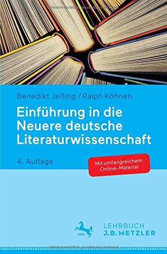 Einführung in die Neuere deutsche Literaturwissenschaft