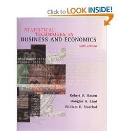 Statistical Techniques in Business and Economics